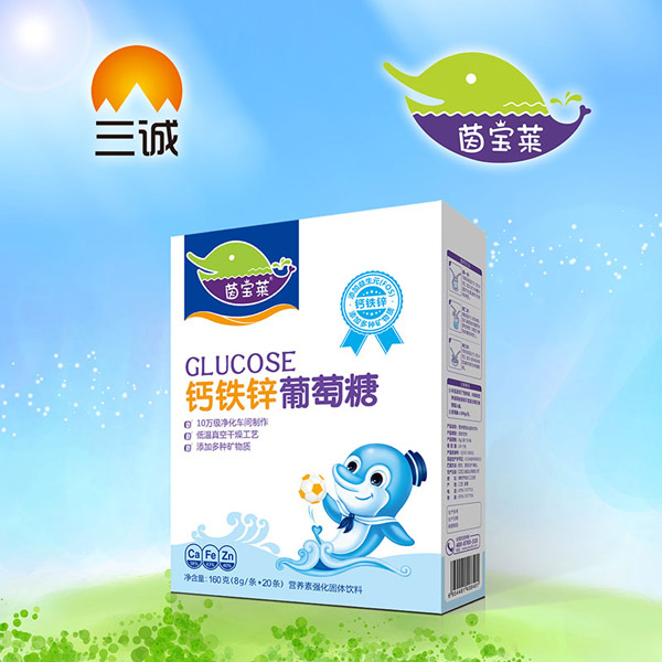 茵寶萊鈣鐵鋅葡萄糖盒裝