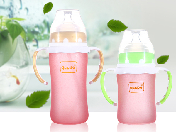 qoopo有柄自動寬口徑感溫防爆玻璃奶瓶(包膠).jpg qoopo有柄自動寬口徑感溫防爆玻璃奶瓶(包膠).jpg