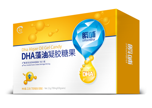 瞬哺DHA藻油凝膠糖果