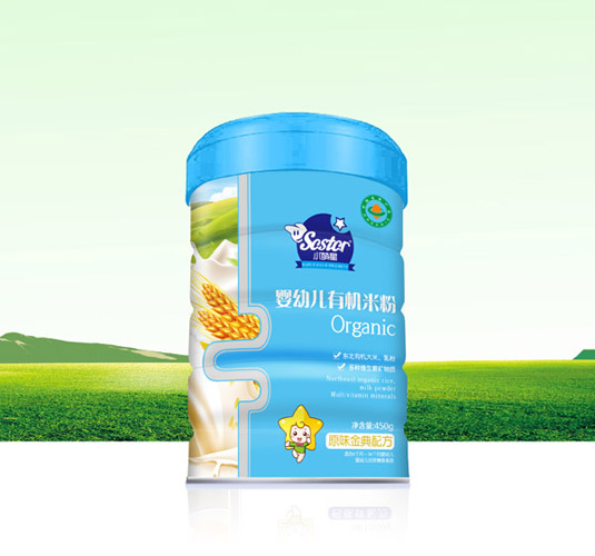小萌星原味金典配方嬰幼兒有機米粉