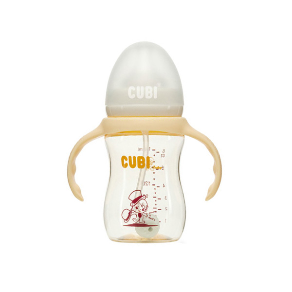CUBI時(shí)尚系列PPSU香蜜黃奶瓶180ML