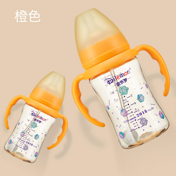 迪樂夢PPSU奶瓶5A02橙色