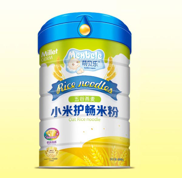 萌貝樂小米護(hù)暢米粉-五谷燕麥 聽裝