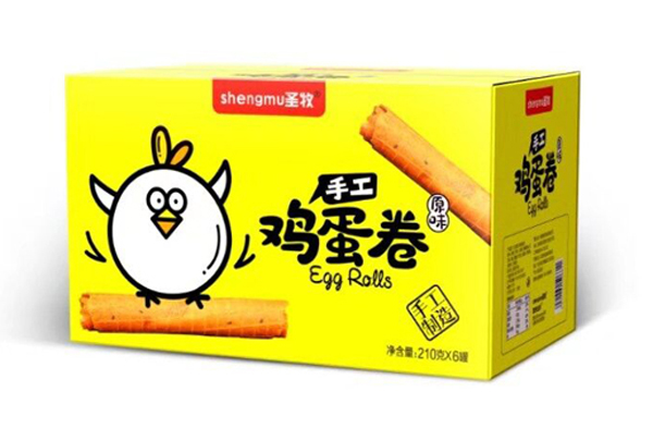 圣牧手工雞蛋卷 原味箱裝