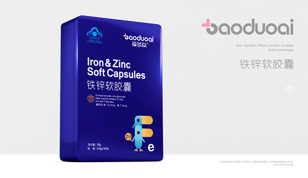 葆多愛鐵鋅軟膠囊