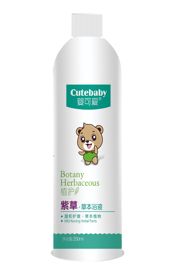 嬰可愛紫草草本浴液