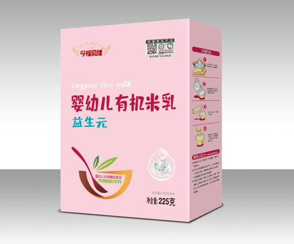 今福貝健嬰幼兒有機(jī)米乳-益生元盒裝 副本