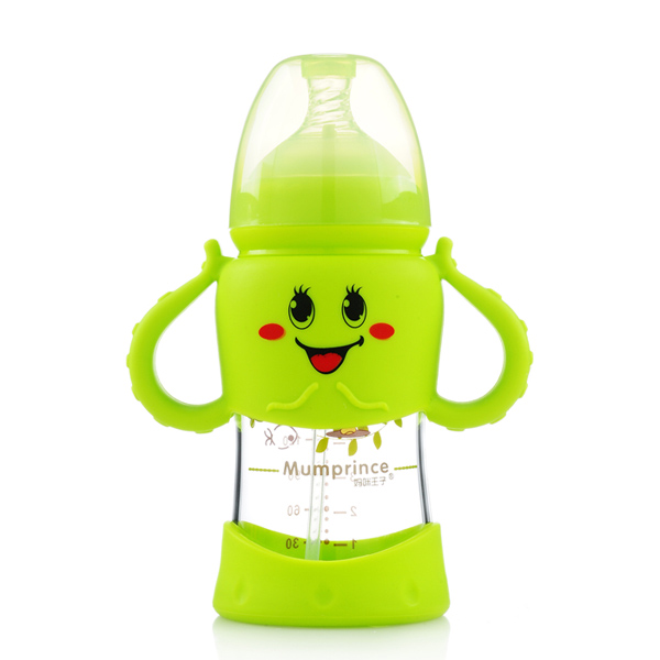 媽咪王子寬口晶鉆玻璃自動吸卡通奶瓶200ml 綠色.jpg 媽咪王子寬口晶鉆玻璃自動吸卡通奶瓶200ml 綠色.jpg