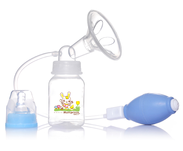媽咪王子手壓式吸奶器 藍(lán)色