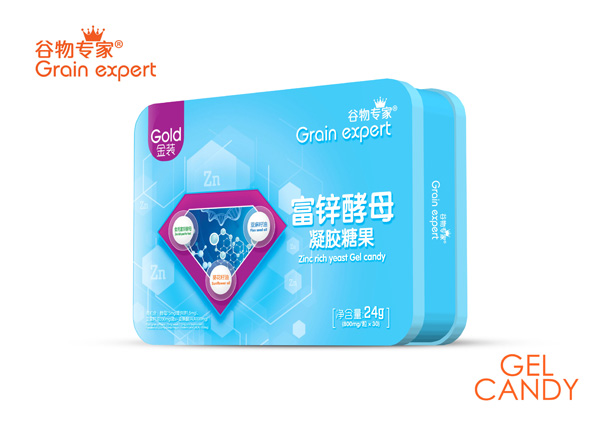 谷物專家富鋅酵母凝膠糖果