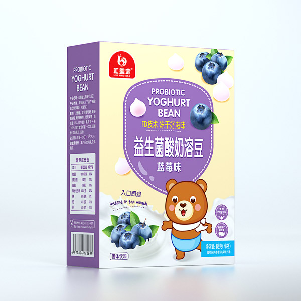 匯嬰寶益生菌酸奶溶豆-藍(lán)莓味