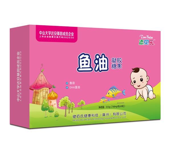 添貝樂魚油凝膠糖果 橫版