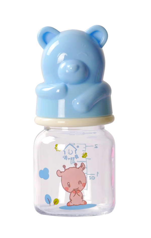 有貝玻璃奶瓶4061 藍(lán)色