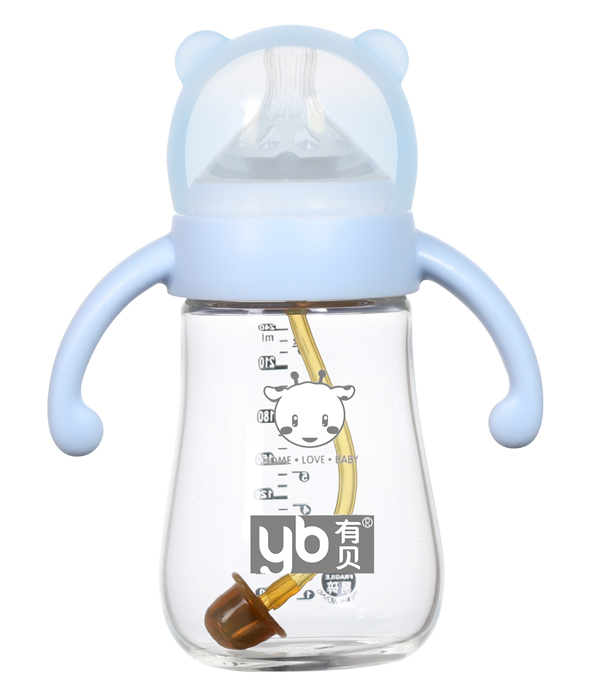 有貝玻璃奶瓶4103 藍(lán)色