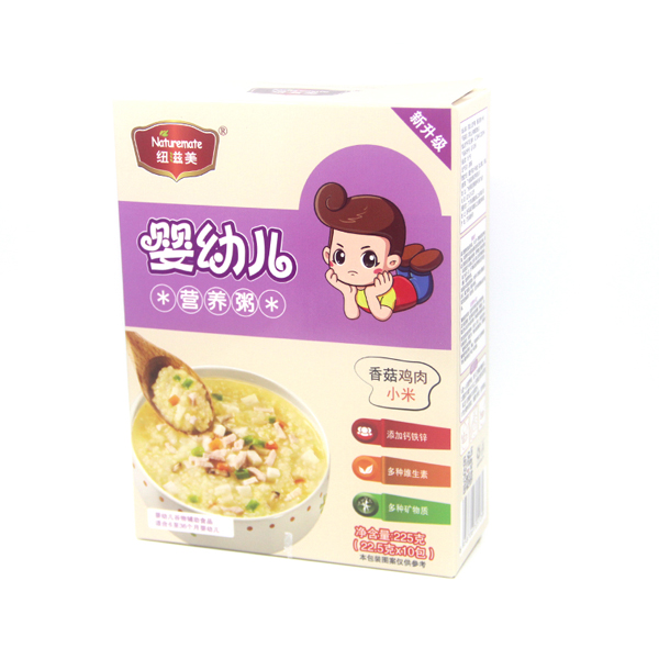 紐滋美嬰幼兒營養(yǎng)粥-香菇雞肉小米