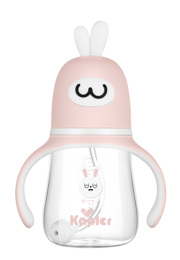 康喂兒趣萌兔玻璃 寬口奶瓶210ML 紅色.jpg 康喂兒趣萌兔玻璃 寬口奶瓶210ML 紅色.jpg