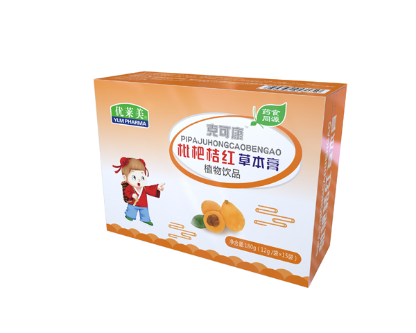 優(yōu)萊美克可康枇杷桔紅草本膏植物飲品