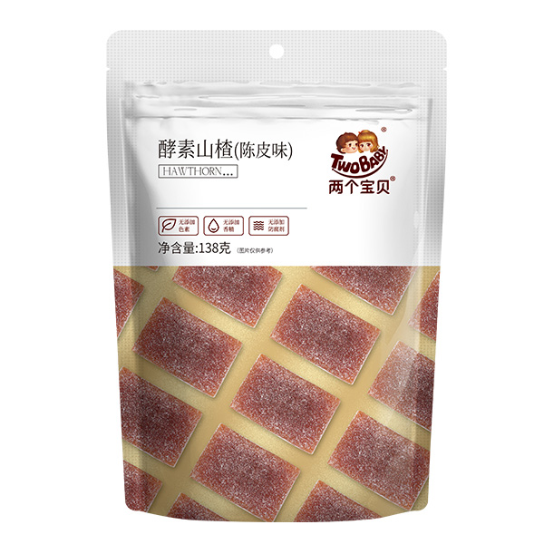 兩個寶貝酵素山楂袋裝-陳皮味