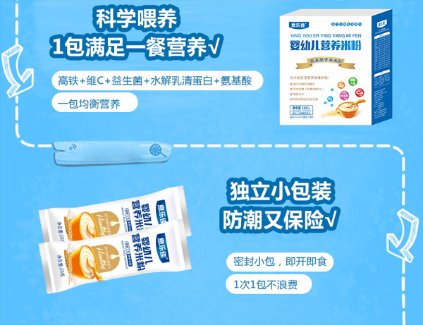 息樂佳氨基酸營(yíng)養(yǎng)米粉9