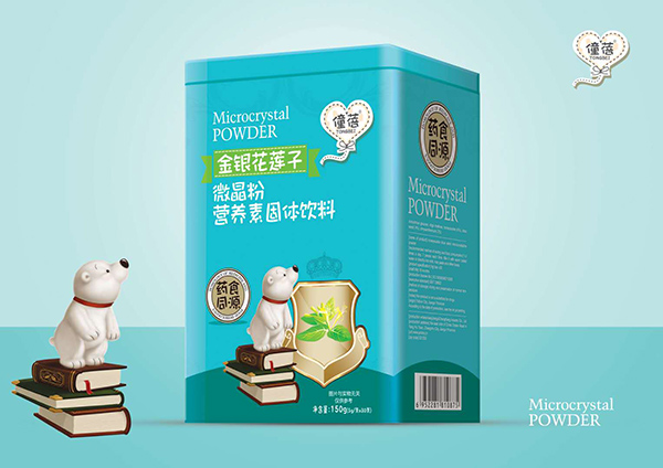 僮蓓微晶粉-金銀花蓮子