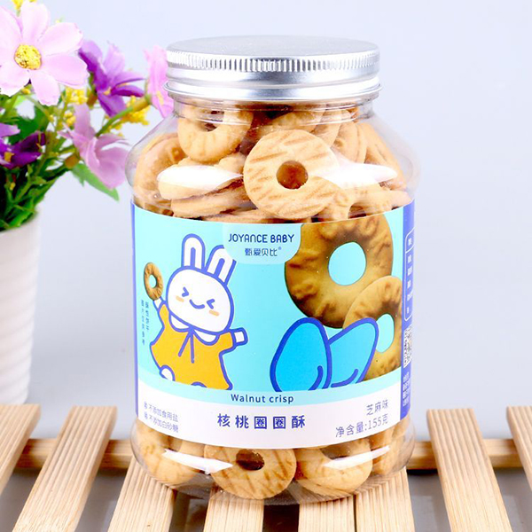 甄愛貝比核桃圈圈酥 芝麻味