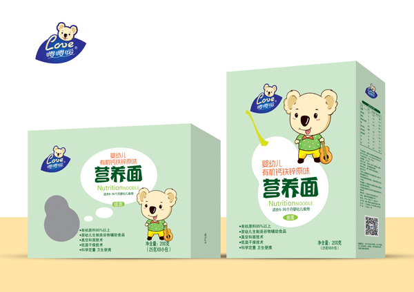 嚶嚶噯有機(jī)鈣鐵鋅原味營(yíng)養(yǎng)面