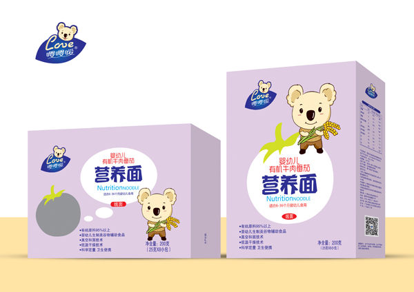 嚶嚶噯有機(jī)牛絨番茄營(yíng)養(yǎng)面