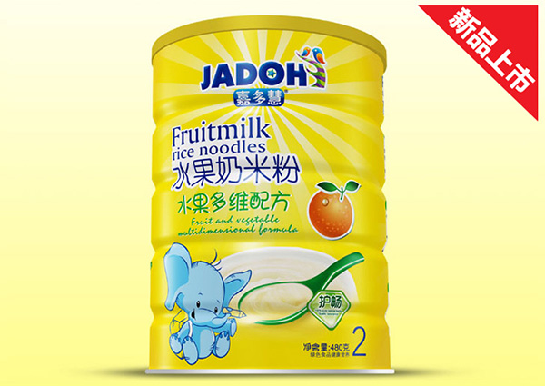 嘉多慧水果多維配方-水果奶米粉