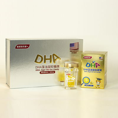 寶適寶樂愛+DHA藻油凝膠糖果(禮盒)