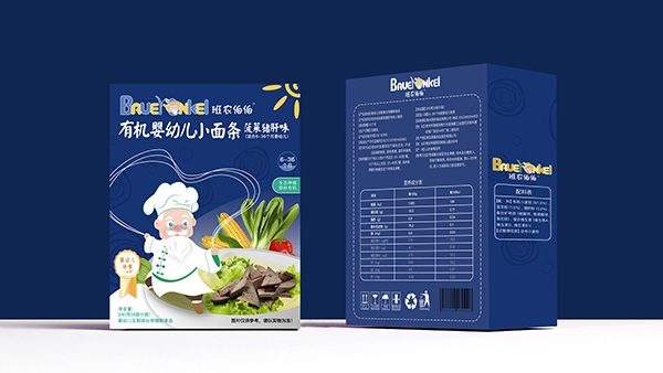 班農(nóng)伯伯有機(jī)嬰幼兒小面條 菠菜豬肝味