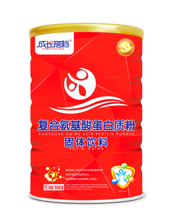 成長搭檔復合氨基酸蛋白質(zhì)粉