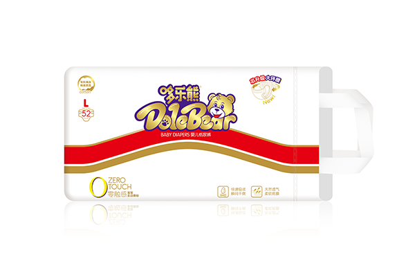 哆樂熊零觸感系列嬰兒紙尿褲L52