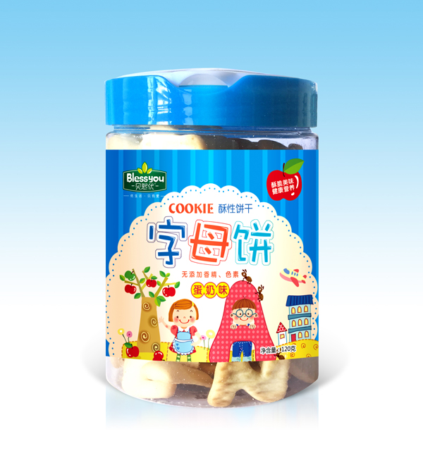 貝熙優(yōu)字母餅 蛋奶味