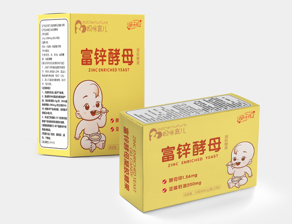 媽咪育兒富鋅酵母凝膠糖果