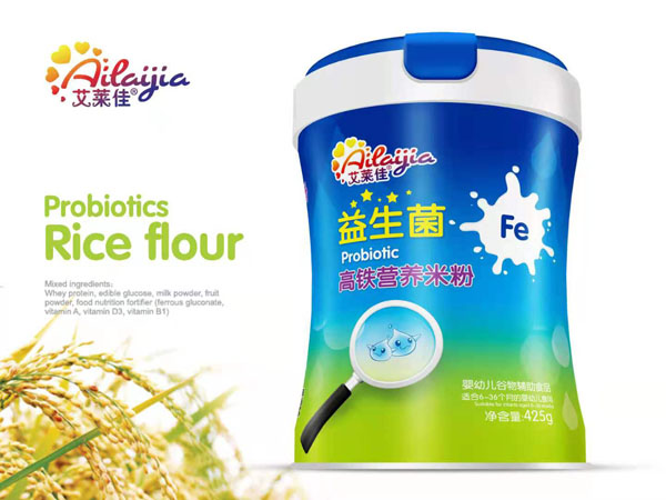 艾萊佳益生菌高鐵營(yíng)養(yǎng)米粉