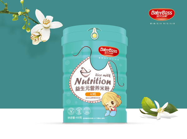 寶貝當家AD鈣益生元營養(yǎng)米粉 聽裝
