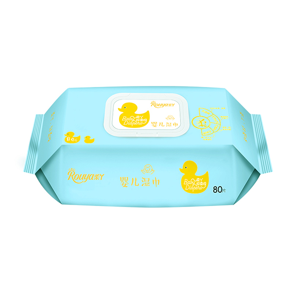 柔丫嬰兒濕巾80片