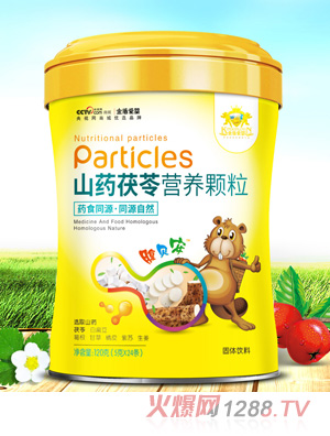 金盾愛嬰薏苡仁山楂山藥茯苓水蘇糖膳食纖維營(yíng)養(yǎng)顆粒120g