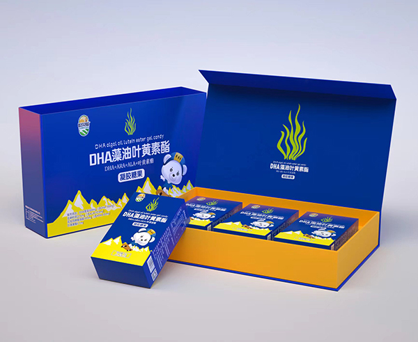 歐貝聰DHA藻油葉黃素酯凝膠糖果