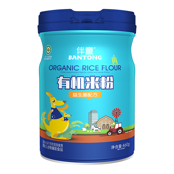 伴童有機米粉-益生菌配方