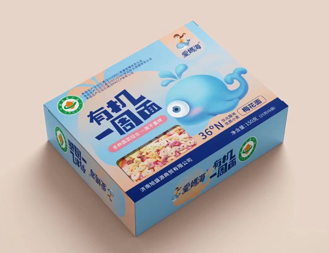 愛(ài)媽海有機(jī)一周面-梅花面