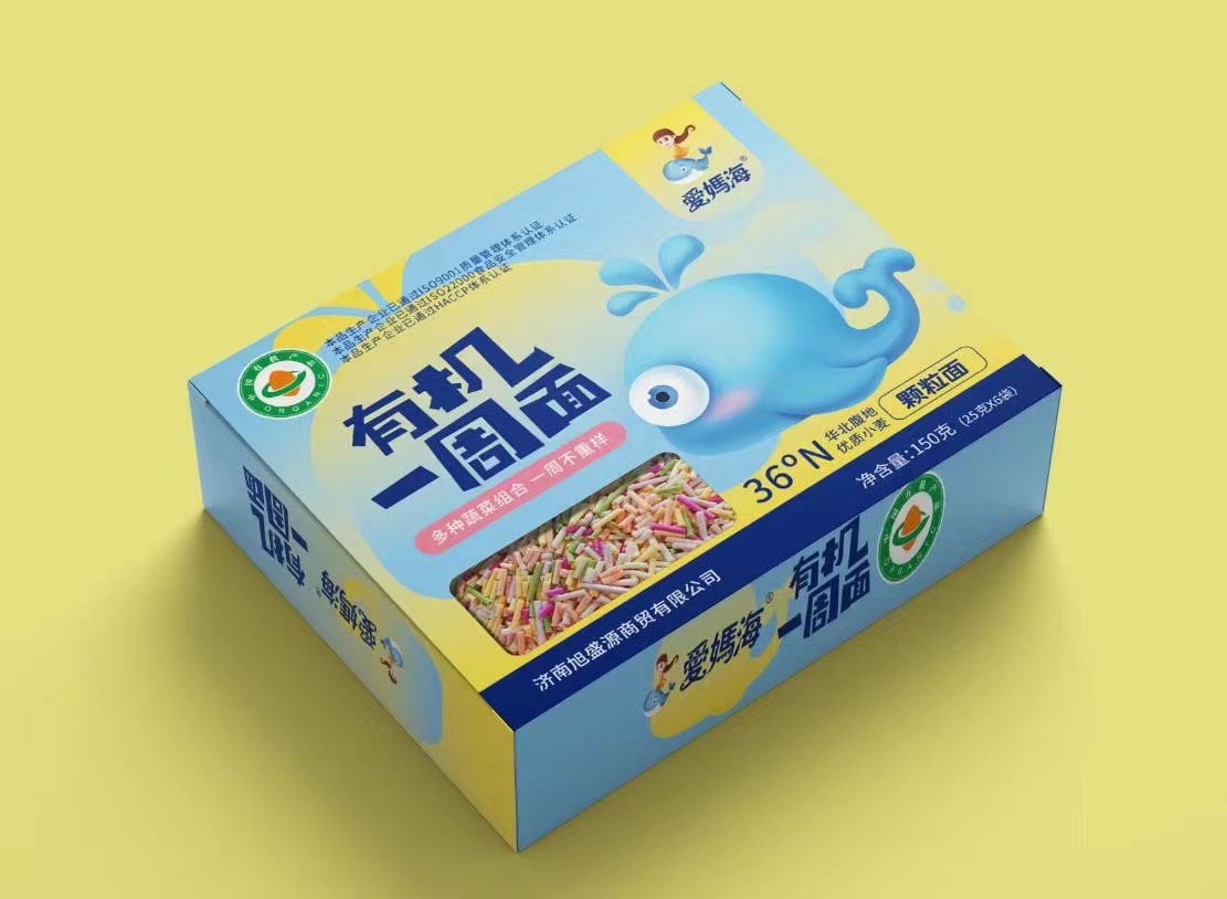 愛(ài)媽海有機(jī)一周面-顆粒面