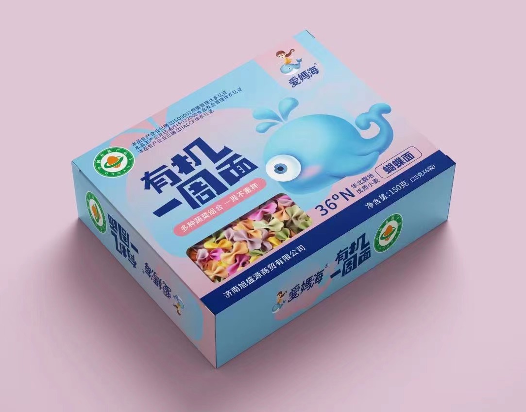 愛(ài)媽海有機(jī)一周面-蝴蝶面