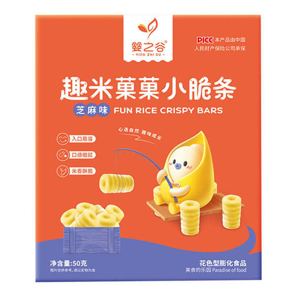 嬰之谷趣米菓菓小脆條-芝麻味