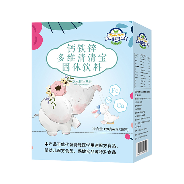 諾貝塔鈣鐵鋅多維清清寶(紙盒)