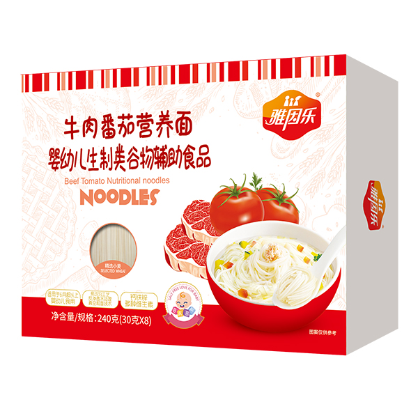 雅因樂牛肉番茄營(yíng)養(yǎng)面240g