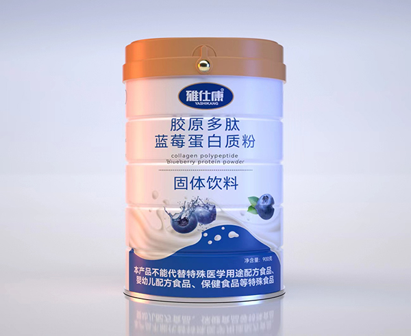 雅仕康膠原多肽藍莓蛋白質(zhì)粉