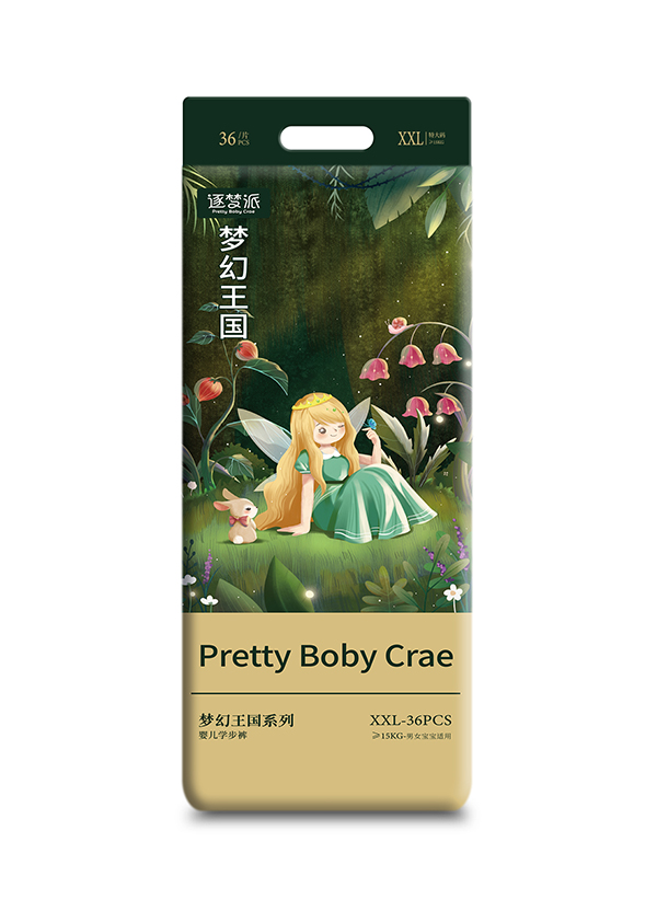 逐夢(mèng)派夢(mèng)幻王國系列嬰兒學(xué)步褲XXL36