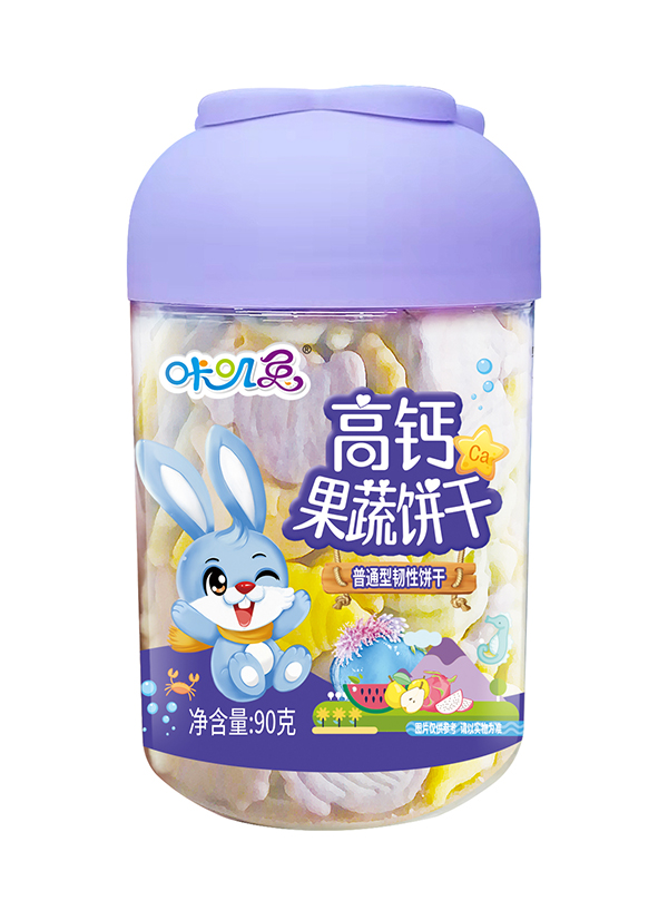 咔嘰兔高鈣果蔬餅干