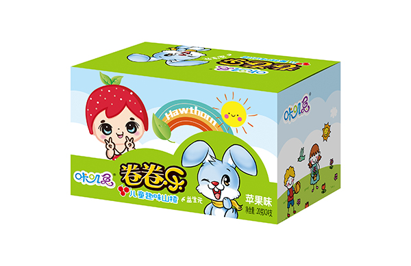 咔嘰兔卷卷樂(lè)趣味山楂 蘋果味